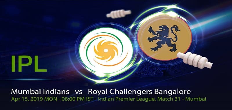 IPL 2019 - MI vs RCB
