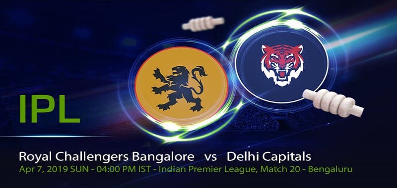 IPL 2019 - RCB vs DC
