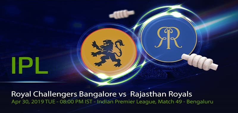 IPL 2019 – RCB v RR