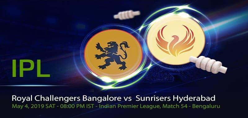 IPL 2019 – RCB v SHR