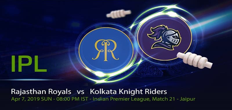 IPL 2019 - RR vs KKR