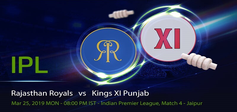 IPL 2019 - RR vs KXIP