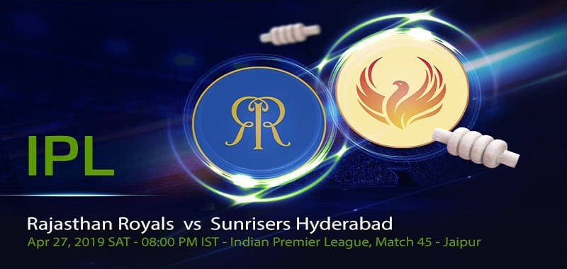 IPL 2019 – RR vs SHR
